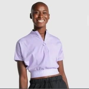 Gymshark Lavender Crop Top